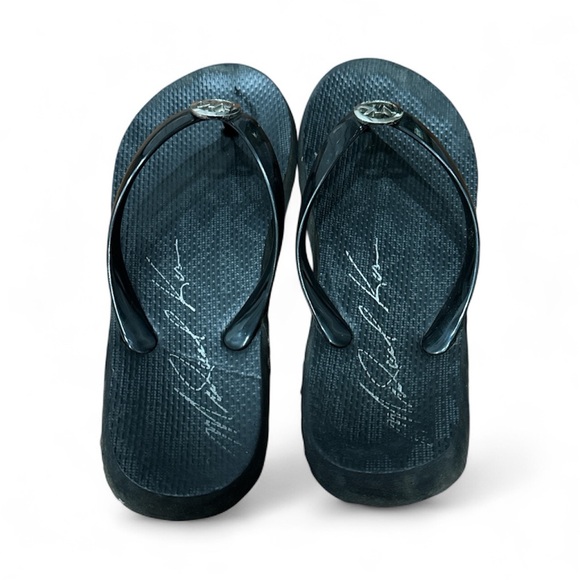 Michael Kors Black Sandals with Logo - Picture 2 of 3